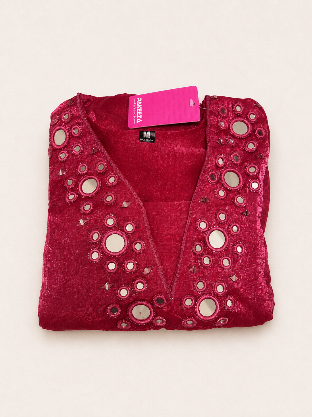 Rani Mirrorwork Straight Pant Suit view 3